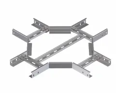 STS H40 Kablo Merdivenleri 360 Derece Dörtlü Dönüş Elemanı-Omega Tip