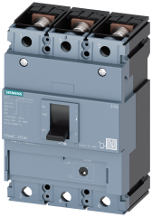 Siemens 3VM1216-5MH32-0AA0 SENTRON 3VM KOMPAKT TİP GÜÇ ŞALTERİ; 3VM1; 55kA; 160A; AYARLI MANYETİK; 3 KUTUPLU