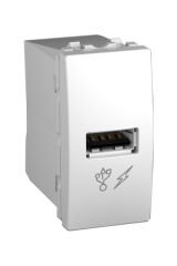 Schneider (MGU3.428.18) USB güç kaynağı 2.0 - 1 Modül, beyaz