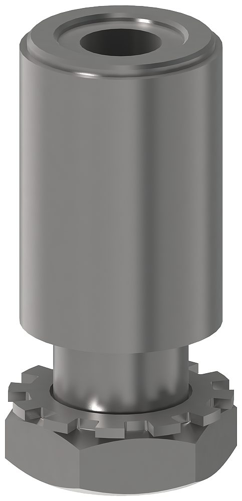 Siemens 8WD4208-0EH 8WD Bağlantı Elemanı, Deliğe (M18) bağlantı elemanı, metal, ayaksız ve borusuz montaj, 50 mm'e uyumlu
