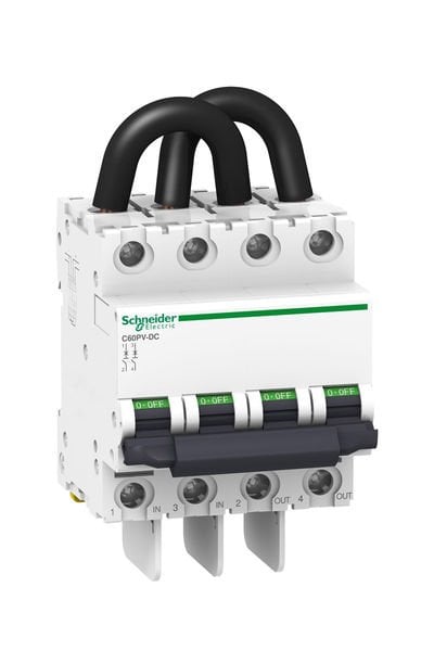 Schneider (A9N61650) Acti9 C60PV-DC 2P 10A, 1,5kA B Eğrisi Otomat