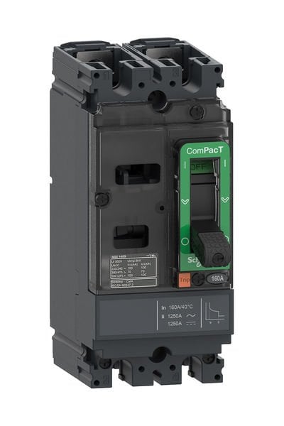 Schneider (C16S2TM125) DC Devre Kesici NSX160S 125A 2P 100KA AC/DC