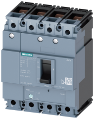 Siemens 3VM1180-4EE42-0AA0 SENTRON SERİSİ KOMPAKT TİP GÜÇ ŞALTERİ;3VM11, 36kA, 80A, TM220, ATFM, AYARLI TERMIK SABİT MANYETİK, 4 KUTUPLU