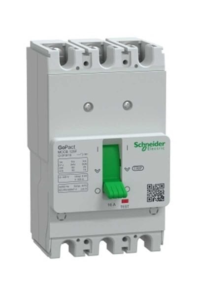 Schneider (G12F3F16) GOMCCB 125F 3P3D 16A Sabit