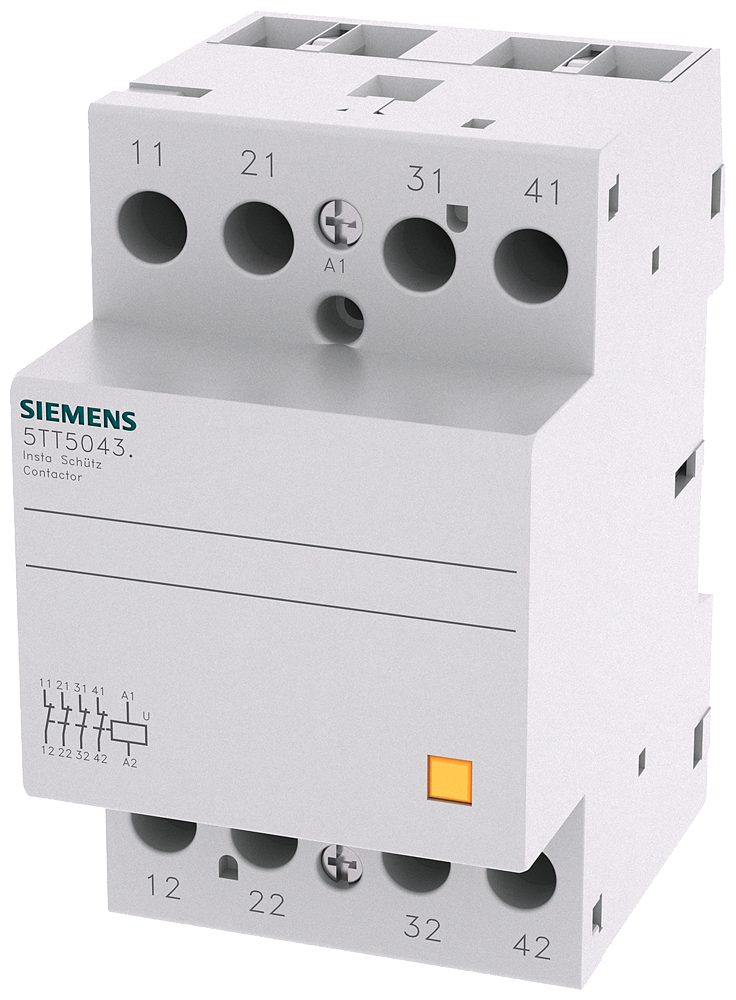 Siemens 5TT5843-0 INSTA KONTAKTÖR; KUM.GER.230V; 40A; İŞ.GER.440V; 4NC
