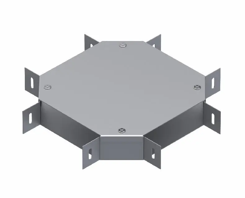 STS Trunking Kablo Kanalları 360 Derece Dörtlü Dönüş Elemanı