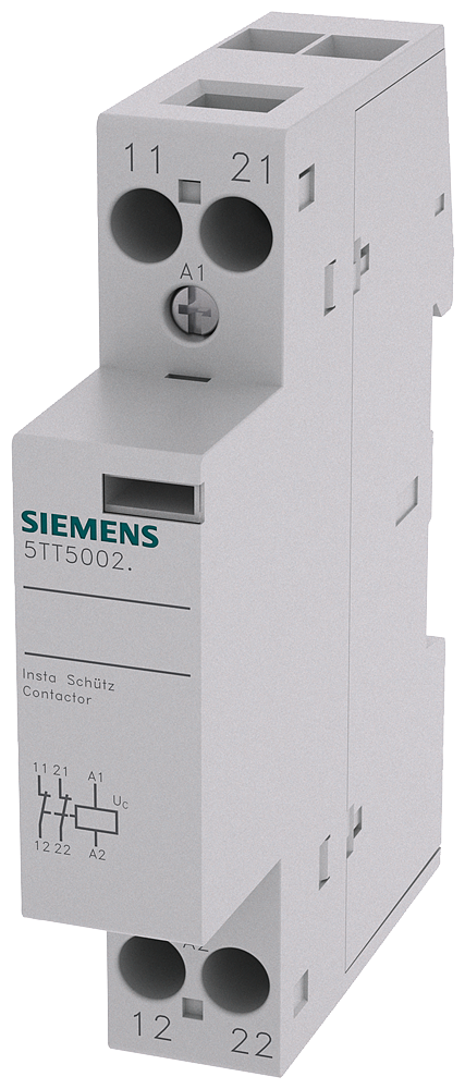 Siemens 5TT5802-0 INSTA KONTAKTÖR; KUM.GER.230V; 20A; İŞ.GER.250V; 2NC