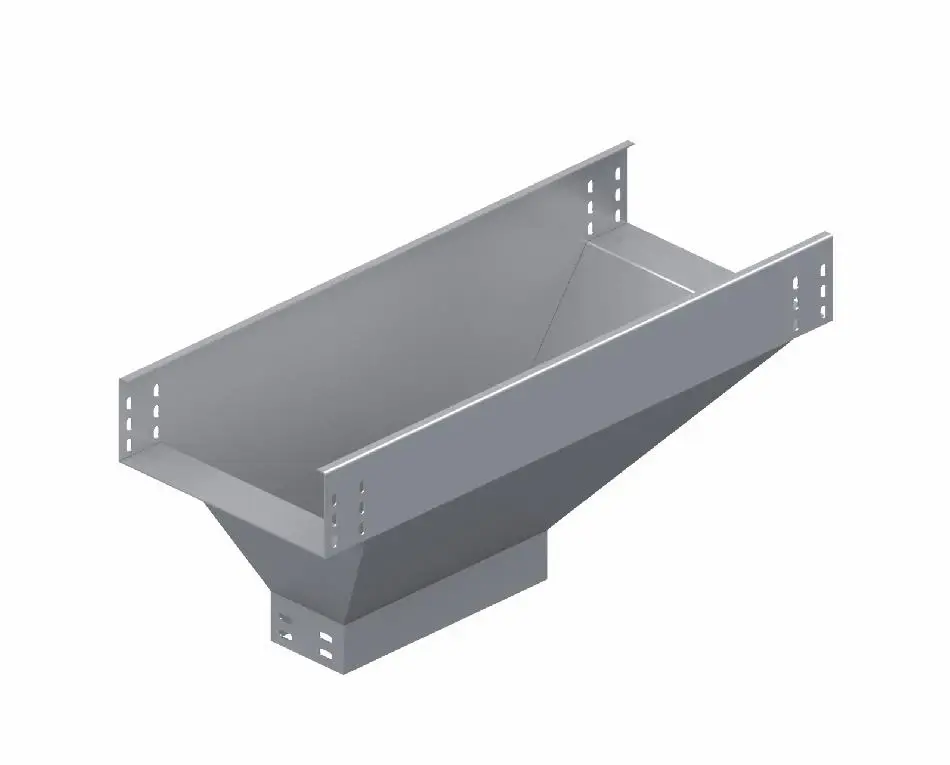 STS H100 Kablo Kanalları Dikey T Dönüş Elemanı