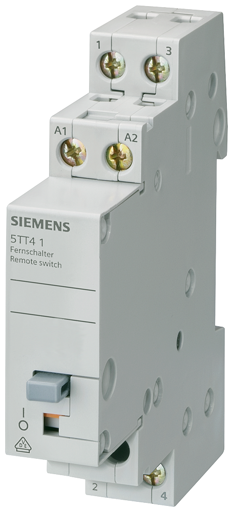 Siemens 5TT4105-0 UZAKTAN KUMANDA DARBE AKIM ŞALTERİ; KUM.GER.230V; 1NO+1NC