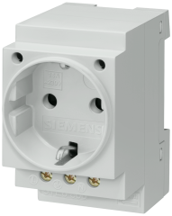 Siemens 5TE6800 >N< TOPRAKLI PRİZ; RAYA MONTAJA UYGUN; 230V; 16A