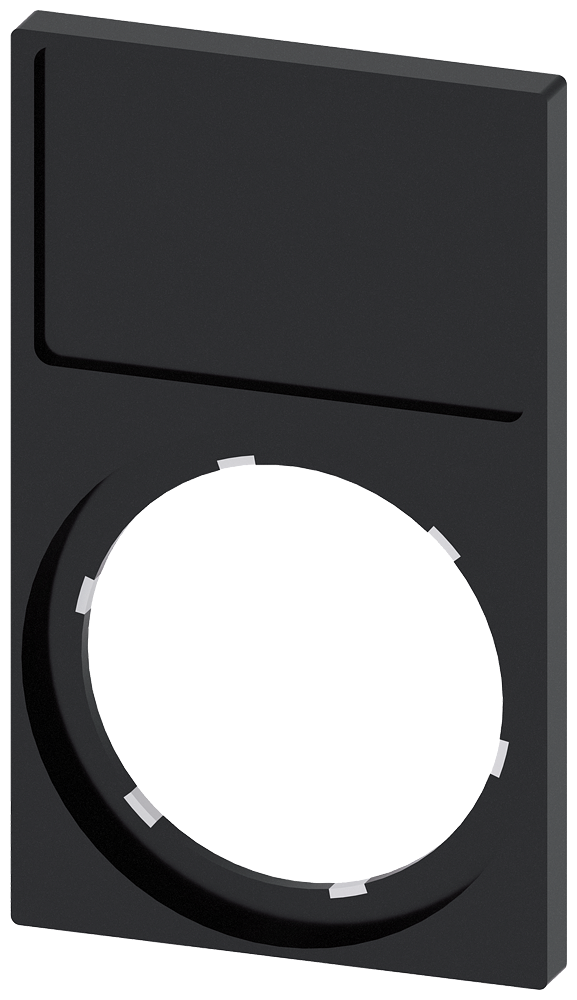 Siemens 3SU1900-0AP10-0AA0 SIRIUS ACT kare etiket tutucu 17.5-27