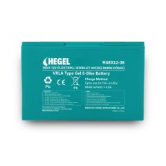 HEGEL ELEKTRİKLİ  BİSİKLET - SANDALYE AKÜSÜ EVF AKÜ  38AH-12V BOY:266 EN:76 YÜKSEKLİK:170 AĞIRLIK:9,95KG
