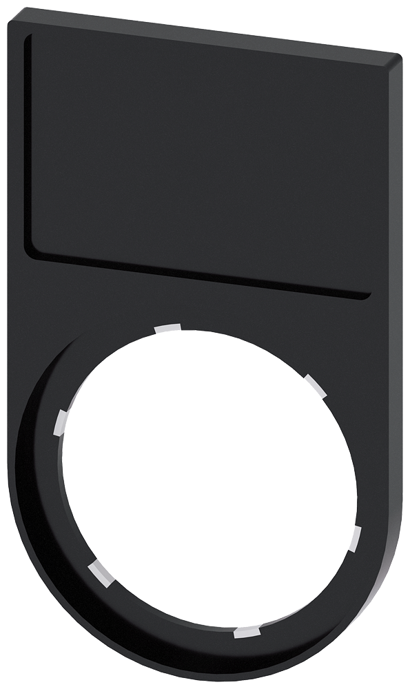 Siemens 3SU1900-0AH10-0AA0 SIRIUS ACT yuvarlak etiket tutucu 17.5-27