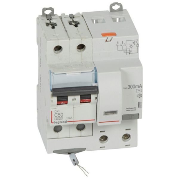 Legrand (411177) DX³ RCBO 50A 2P AC tipi 300mA