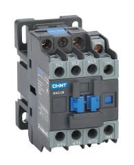 Chint (925213) NXC-32 220V AC Bobinli 3 Kutuplu Kontaktör, 15kW, 32A (AC-3), 1NA+1NK Yardımcı Kontaklı