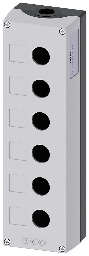 Siemens 3SU1856-0AA00-0AB1 Sirius ACT  Metal 4 delikli boş kutu