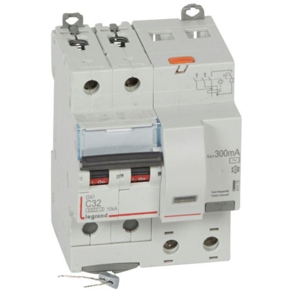 Legrand (411175) DX³ RCBO 32A 2P AC tipi 300mA