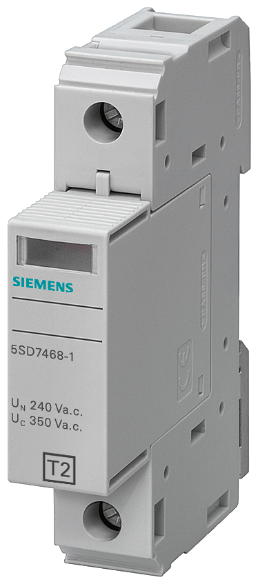 Siemens 5SD7461-0 C SINIFI 1 KUTUPLU AŞIRI GERİLİM SINIRLAYICISI PARAFUDR