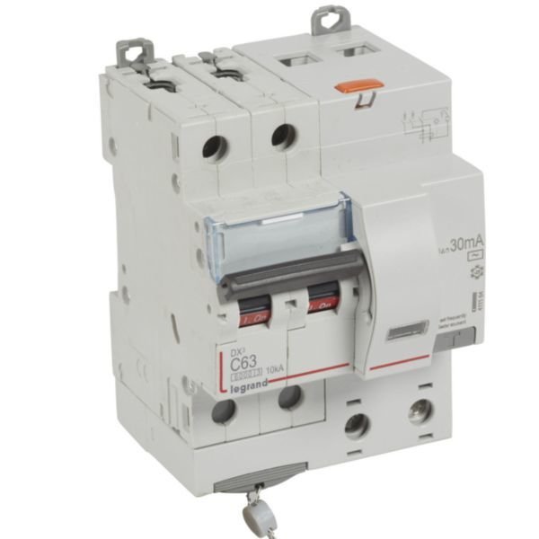 Legrand (411164) DX³ RCBO 63A 2P AC tipi 30mA