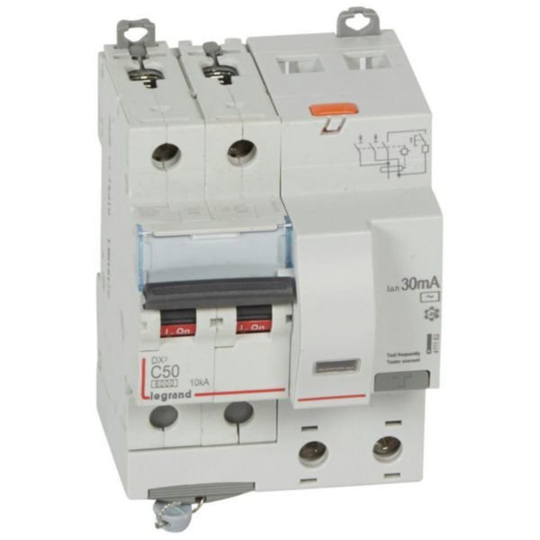 Legrand (411163) DX³ RCBO 50A 2P AC tipi 30mA