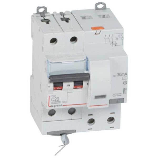 Legrand (411159) DX³ RCBO 20A 2P AC tipi 30mA
