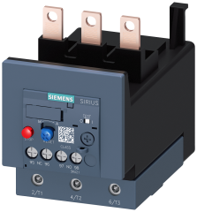 Siemens 3RU2146-4KB0 3RU2 SIRIUS TERMİK RÖLE; FAZ KORUMALI; 1NO+1NC YARDIMCI KONTAKLI 57-75A;  BOY S3