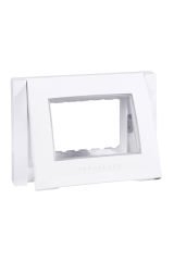 Schneider (MGU11.103.18) Beyaz IP55 üç Modül çerçeve