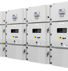 Unigear ZS1 24 kV 31.5kA 1250A Vakum Kesicili Kuplaj ve Bara Yükseltme Panosu