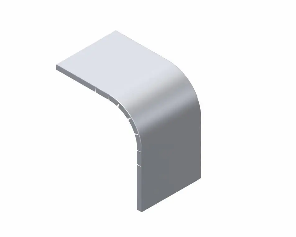 STS Kablo Kanal ve Kablo Merdiveni Dış Bükey Dönüş Kapağı