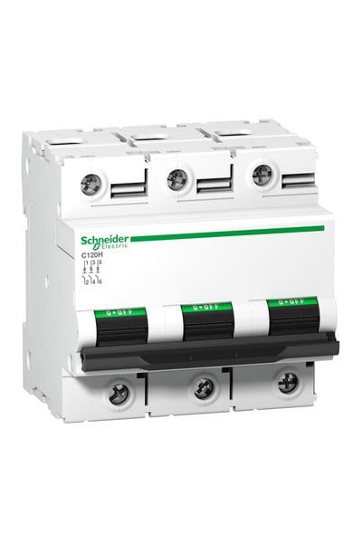 Schneider (A9N18468) Acti9 C120H 3P 80A  ,15kA C eğrisi Otomat