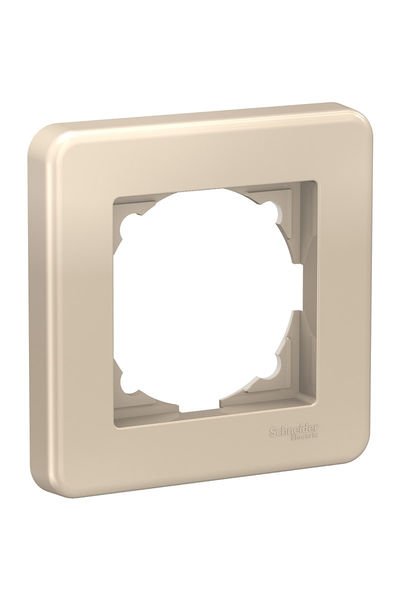 Schneider (LNA5800124) Tekli çerçeve metalik bej