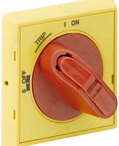 ABB 1SAM201920R1012 MSHD-LTY Handle, IP64, red/yellow,