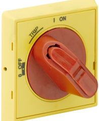 ABB 1SAM201920R1012 MSHD-LTY Handle, IP64, red/yellow,