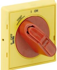 ABB 1SAM201920R1012 MSHD-LTY Handle, IP64, red/yellow,