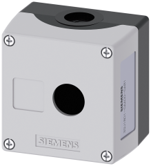 Siemens 3SU1801-0AA00-0AB1 Sirius ACT  Plastik 1 delikli boş kutu