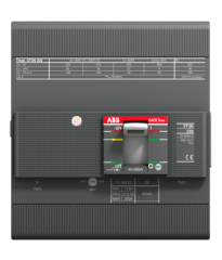 ABB 1SDA068069R1 XT3N 250 TMD 200-2000 4p F F InN=100%    (4x200A 36kA Ayar Sahalı Şalter)