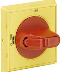 ABB 1SAM201920R1002 MSHD-LY Handle, IP64, red/yellow,