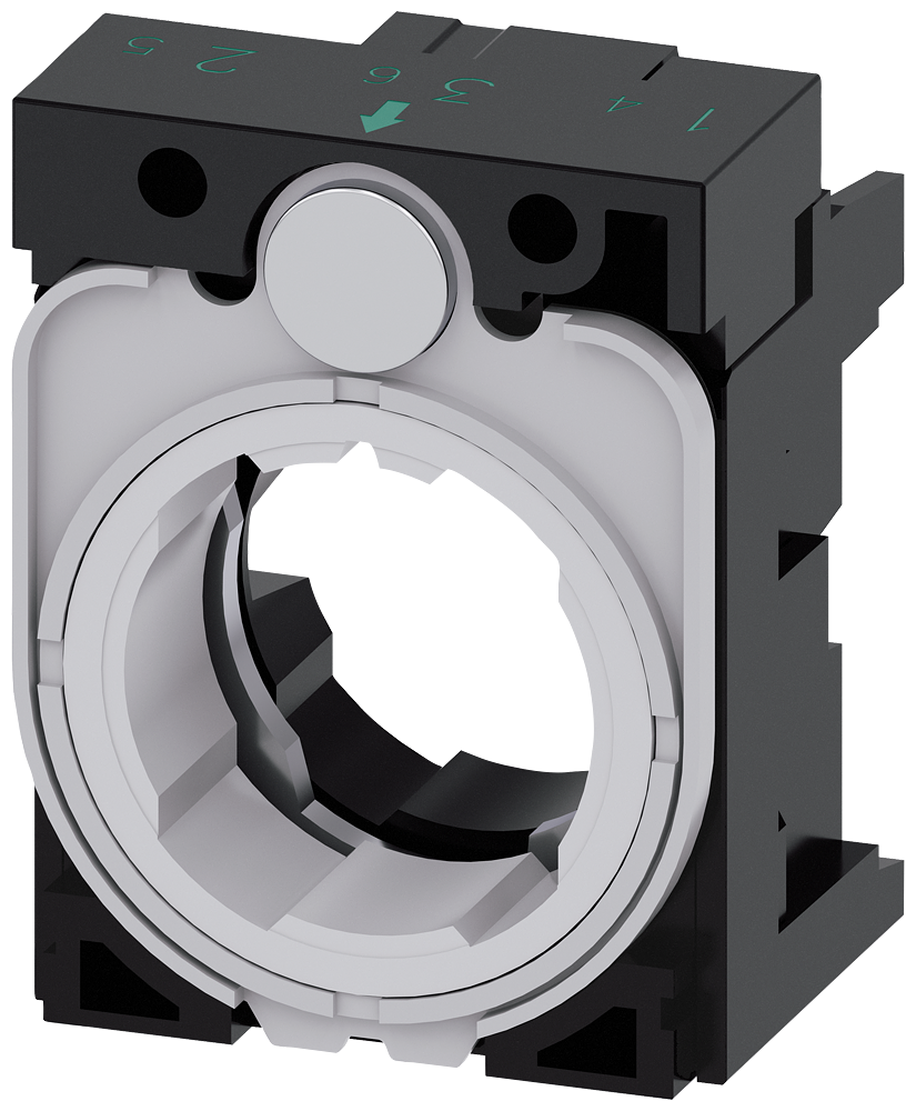 Siemens 3SU1500-0AA10-0AA0 Sirius ACT  Plastik, kontak bloğu olmayan tutucu