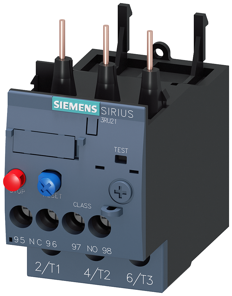 Siemens 3RU2126-4FB0 3RU2 SIRIUS TERMİK RÖLE; FAZ KORUMALI; 1NO+1NC YARDIMCI KONTAKLI 34-40A;  BOY S0