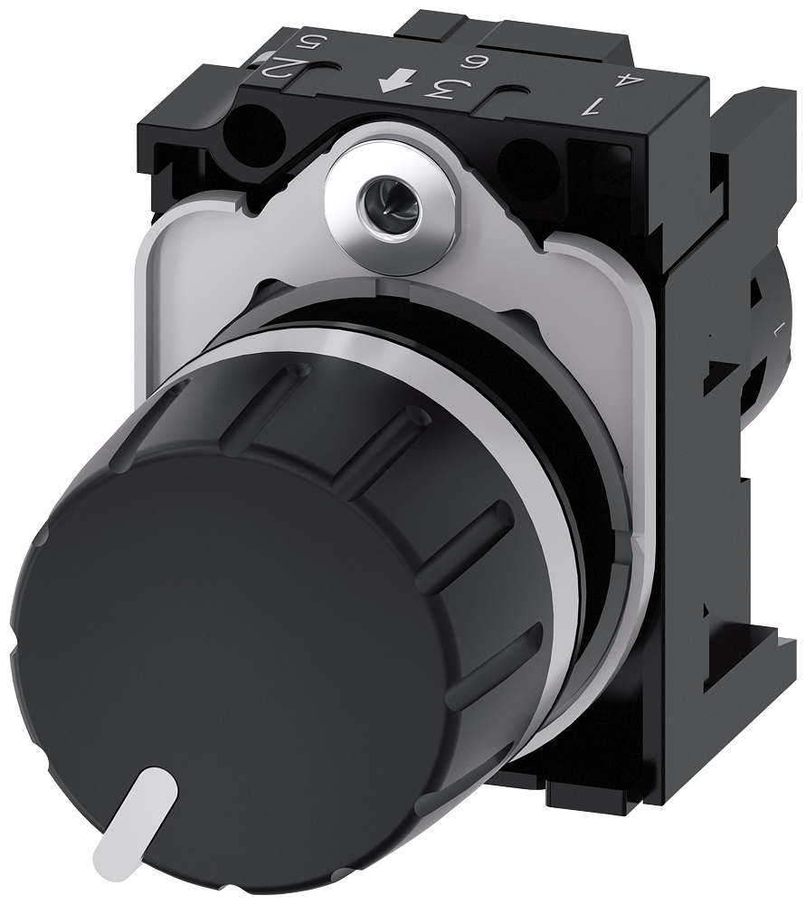 Siemens 3SU1200-2PU10-1AA0 SIRIUS ACT 100 k ohm plastik potansiyometre