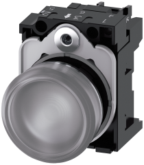 Siemens 3SU1156-6AA70-1AA0 Sirius ACT Metal Komple Sinyal Lambalar Renksiz 230 AC