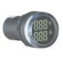 Sigma (SL22-22VAMR) VOLTMETRE-AMPERMETRE LEDLİ SİNYAL LAMBASI ( KIRMIZI)