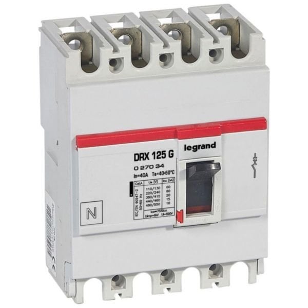 Legrand (27034) DRX125 Sabit 4P 40A 20kA