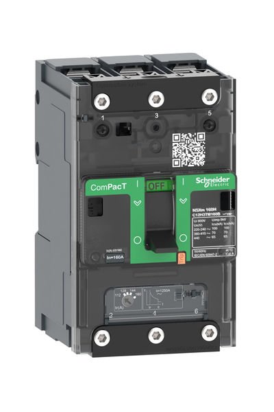 Schneider (C12B3TM160B) ComPacT NSXm 25kA TM160D 3P busbar