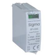 Sigma (SP2-C040) C TİPİ 2 KUTUPLU 40kA AG PARAFUDR