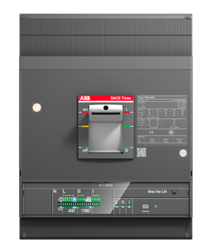 ABB 1SDA100720R1 XT6N 1000 Ekip Dip LS/I In=1000 3p F F (3x1000A 36kA Ayar Sahalı Şalter (LS/I))
