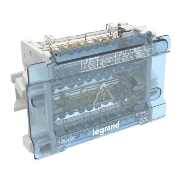 Legrand (400407) Modüler Dağıtım Blok 4P 100A 8M