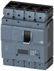 Siemens 3VA2463-5KP42-0AA0 SENTRON SERİSİ HABERLEŞME ÖZELLİKLİ KOMPAKT GÜÇ ŞALTERİ; 3VA24; 55kA; ETU850; 250-630A, 378-5670A ; 4 KUTUPLU