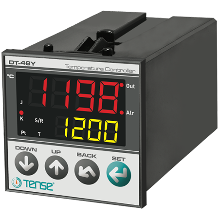 Tense (DT-48Y ) Dijital Multifonksiyon Özellikli Termostat 48x48 mm