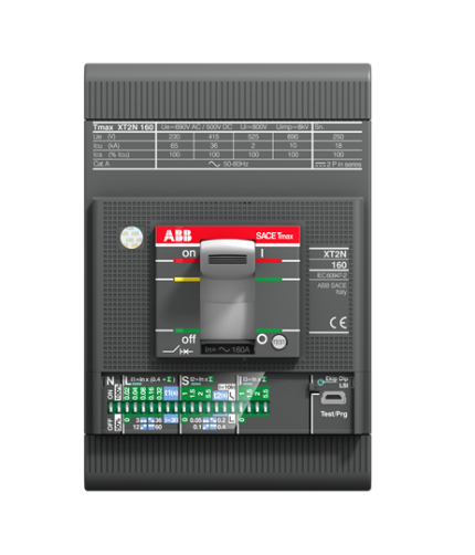 ABB 1SDA067058R1 XT2N 160 Ekip LS/I In=160A 3p F F        (3x160A 36kA Ayar Sahalı Şalter (LS/I))